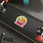 Vibrant Educational Die-Cut Stickers - "Educate. Advocate. Celebrate."