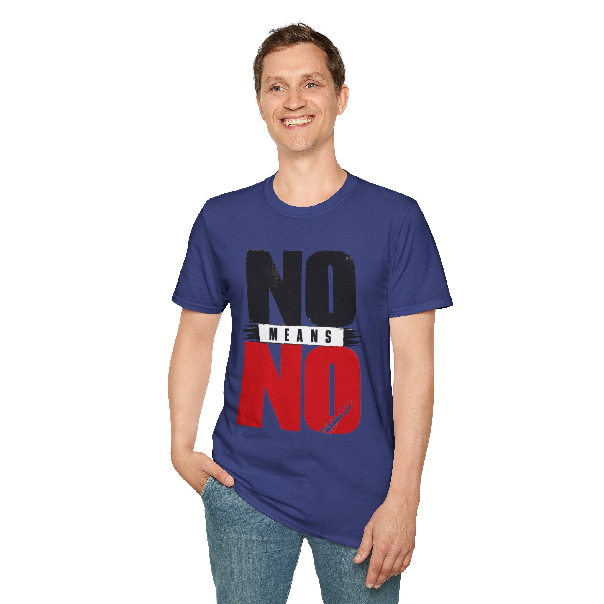 NO Means NO T-Shirt — Consent Awareness Graphic Tee