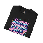 Trans Rights T-Shirt — "Some People Are Trans. Get Over It." Colorful Pride Tee