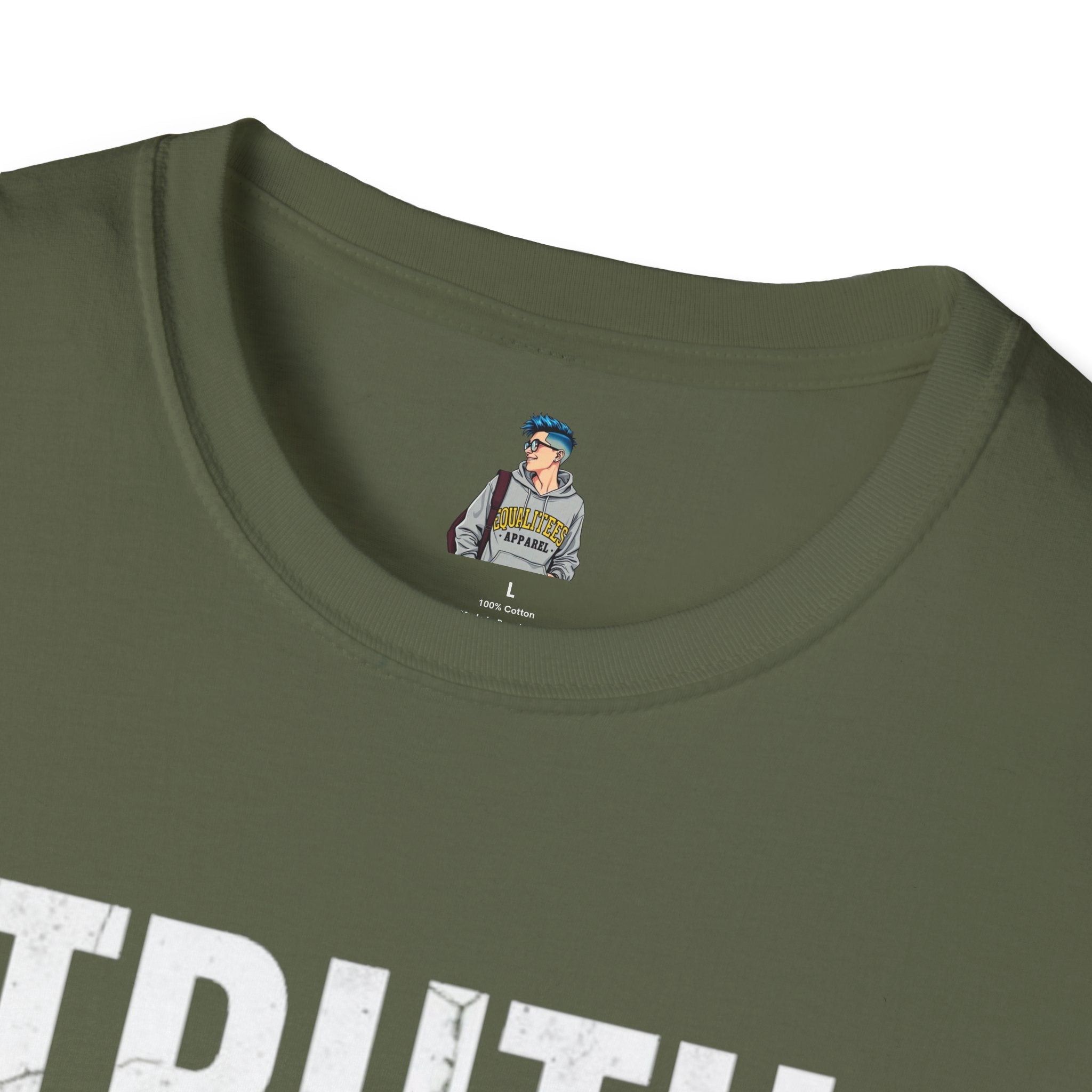 Unisex Softstyle T-Shirt – "Truth Matters" Statement Tee for Activists & Everyday Wear