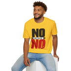 NO Means NO T-Shirt — Consent Awareness Graphic Tee