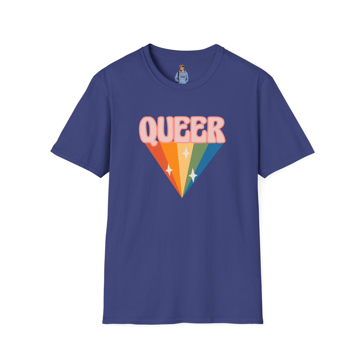 Queer Rainbow Sparkle Pride Tree Las Vegas T-Shirt