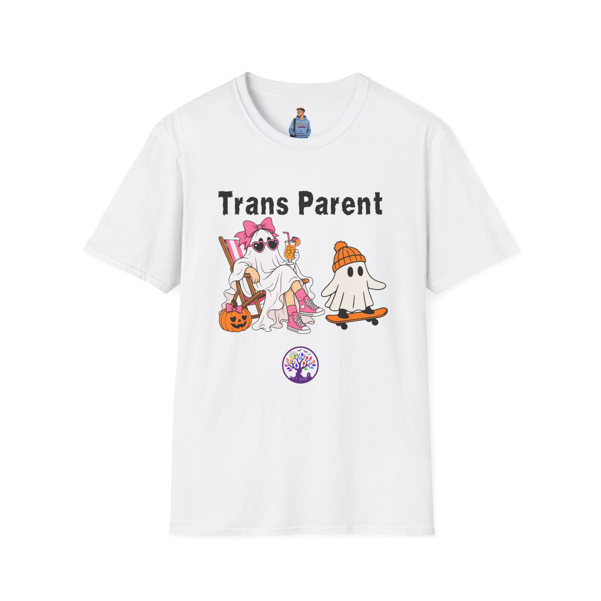 Trans Parent 3 Halloween Pride Tree Las Vegas T-Shirt