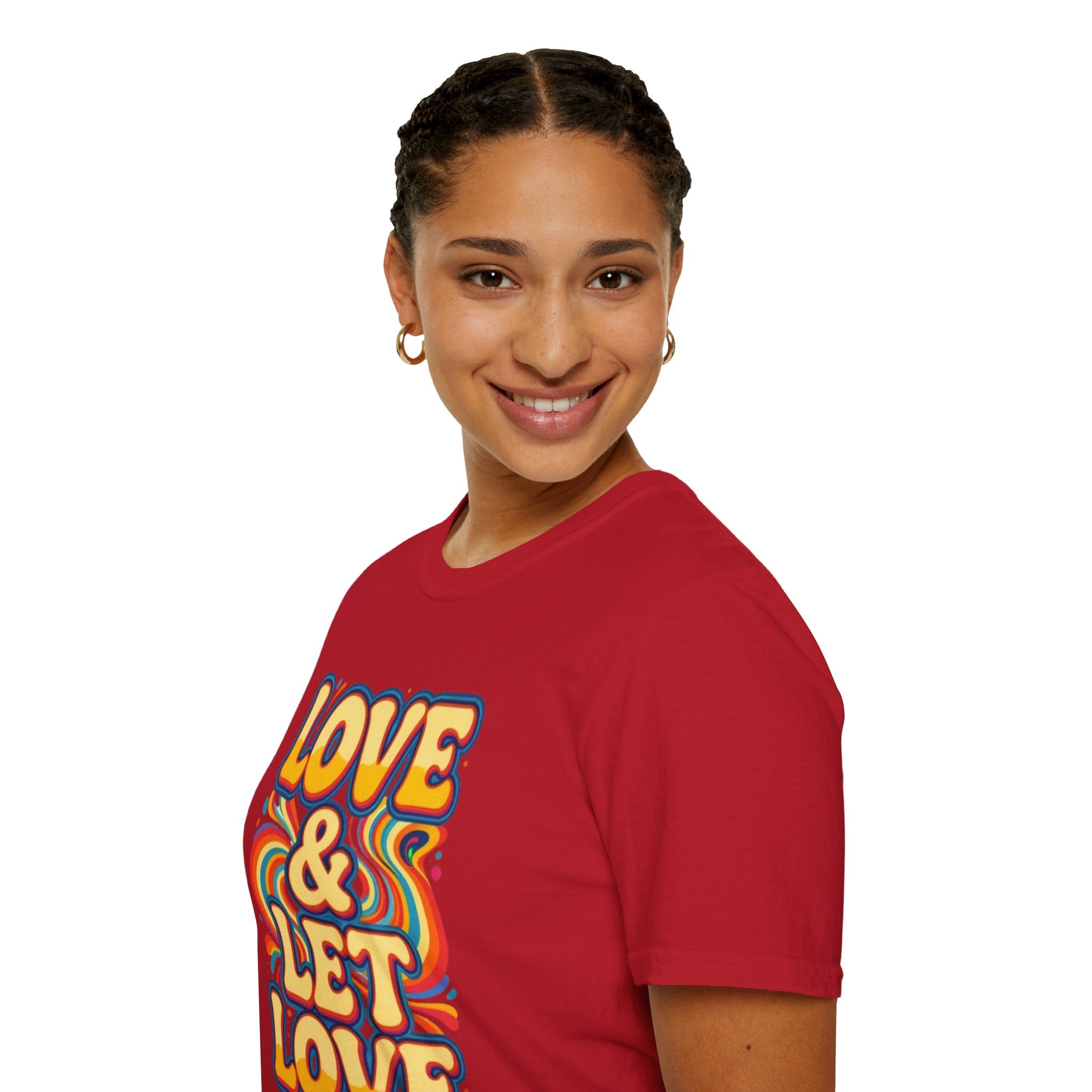 Love & Let Love Retro T-Shirt