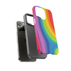 Rainbow Swirl Tough Phone Case for iPhone