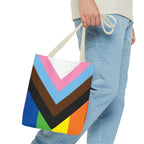 Inclusive Pride Flag Tote Bag