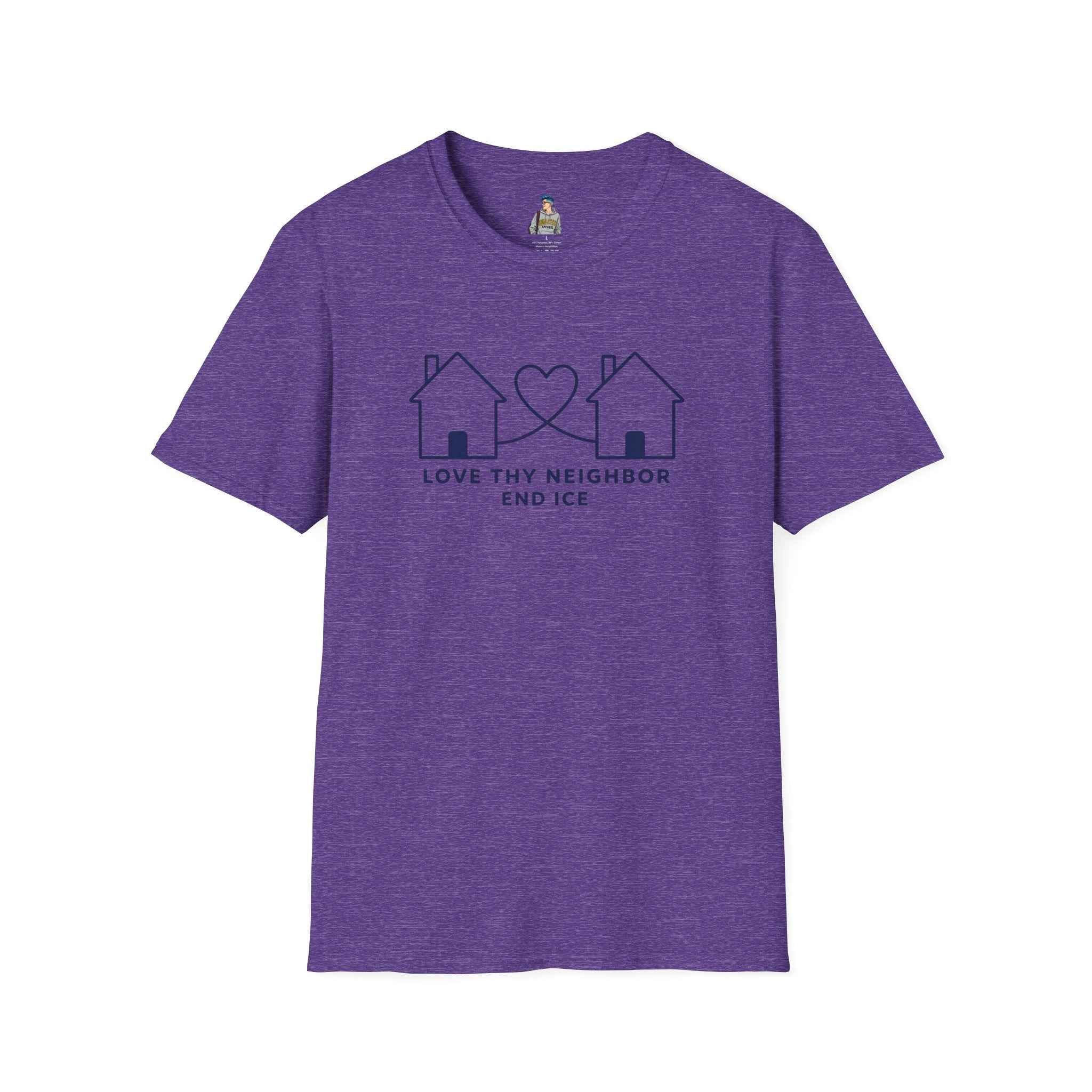T-Shirt — "Love Thy Neighbor END ICE