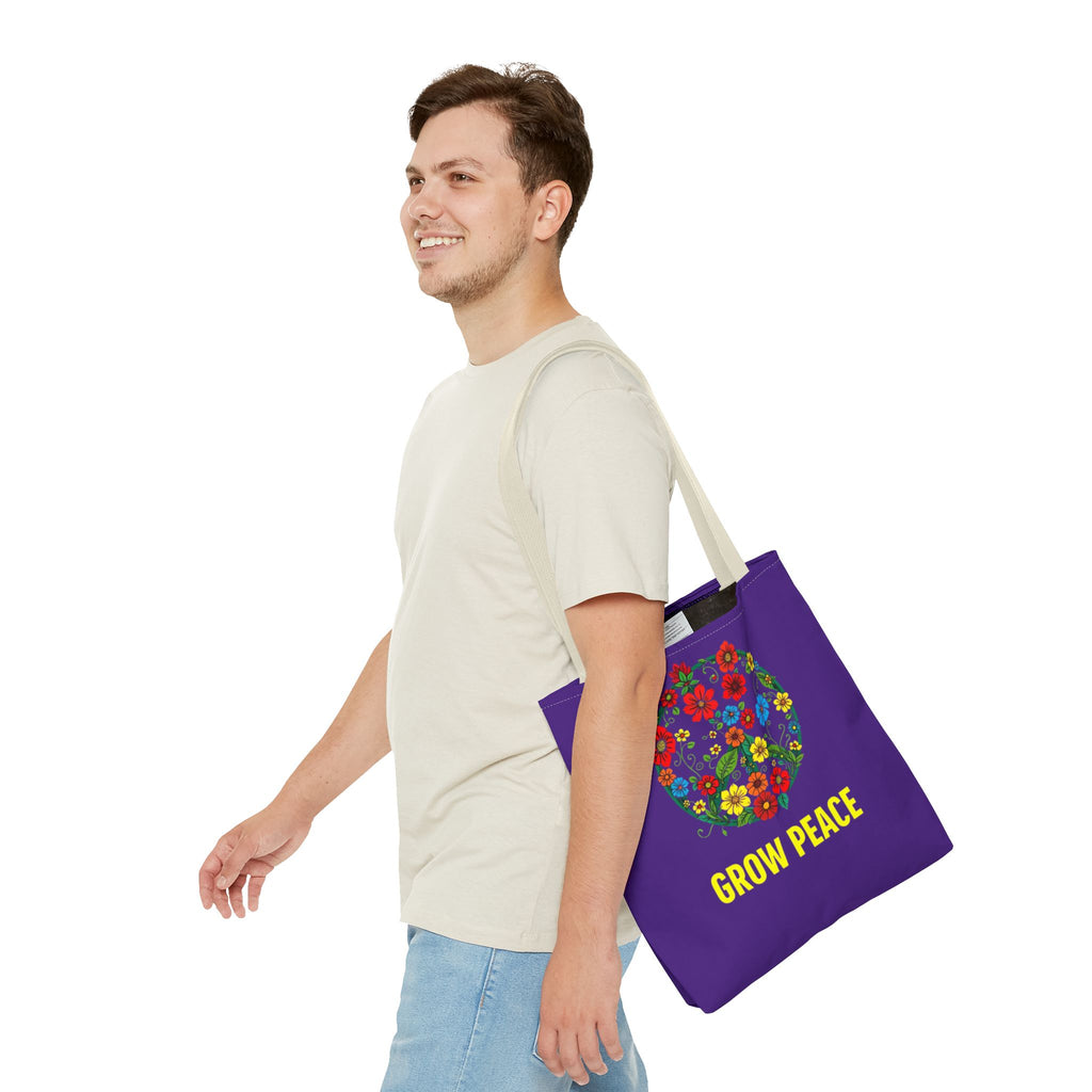 Grow Peace Tote Bag