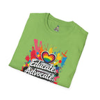 Educate Advocate Celebrate Unisex T-Shirt