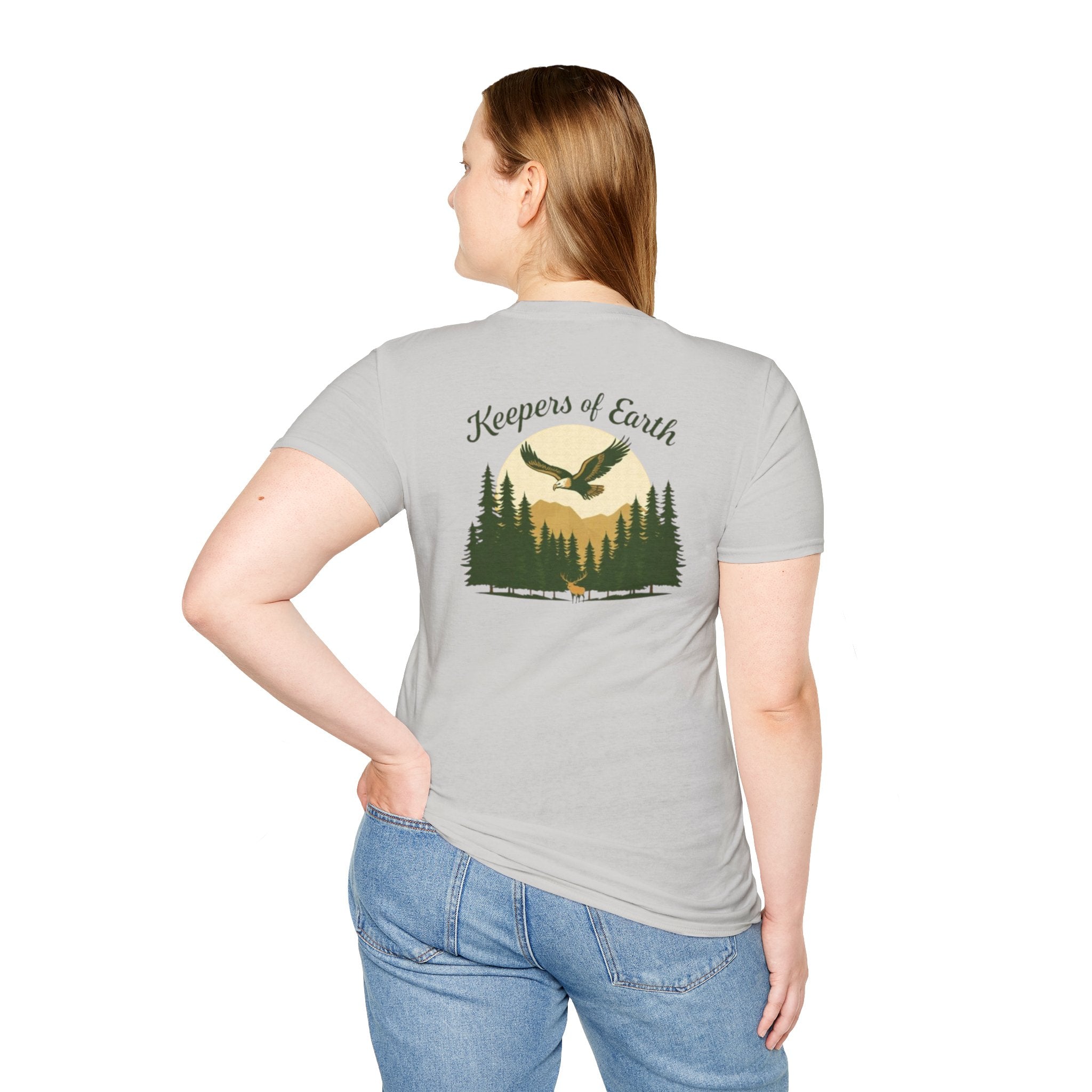 Keepers of the Earth Eagle and Elk T-shirt