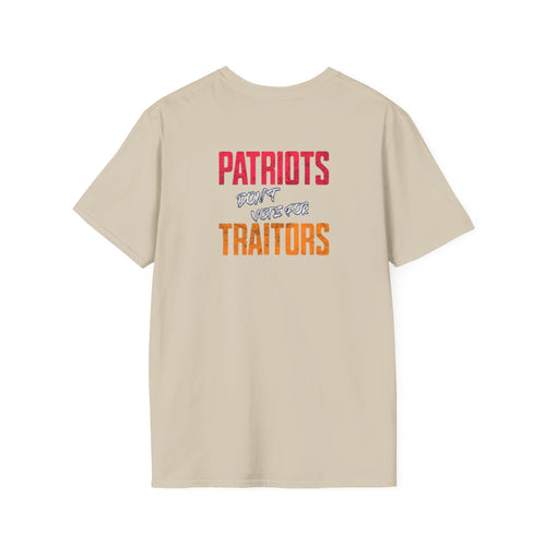 Americans Against MAGA Red Patriots Unisex Softstyle T-Shirt