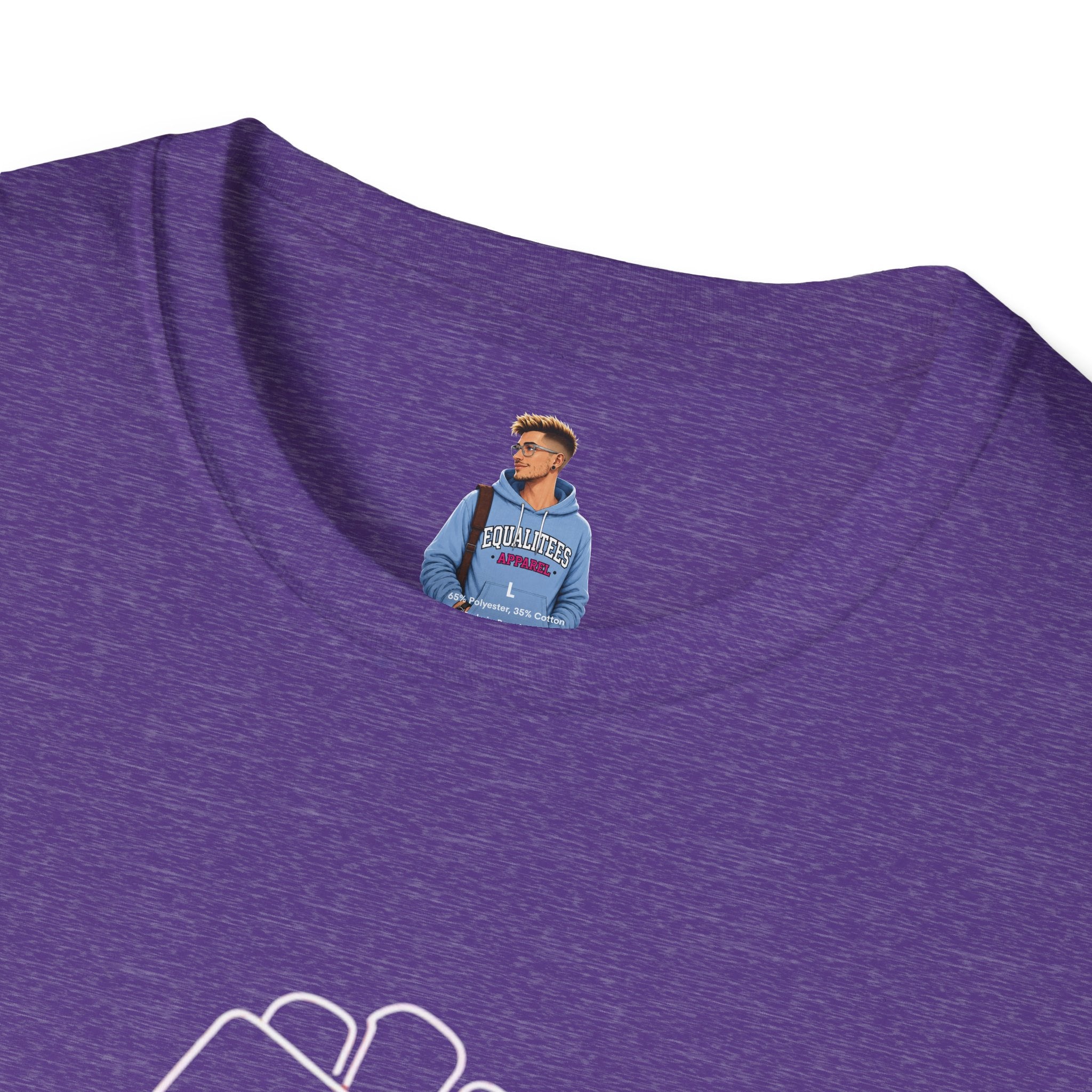 BLM Unisex Softstyle T-Shirt - Celebrate Equality and Justice