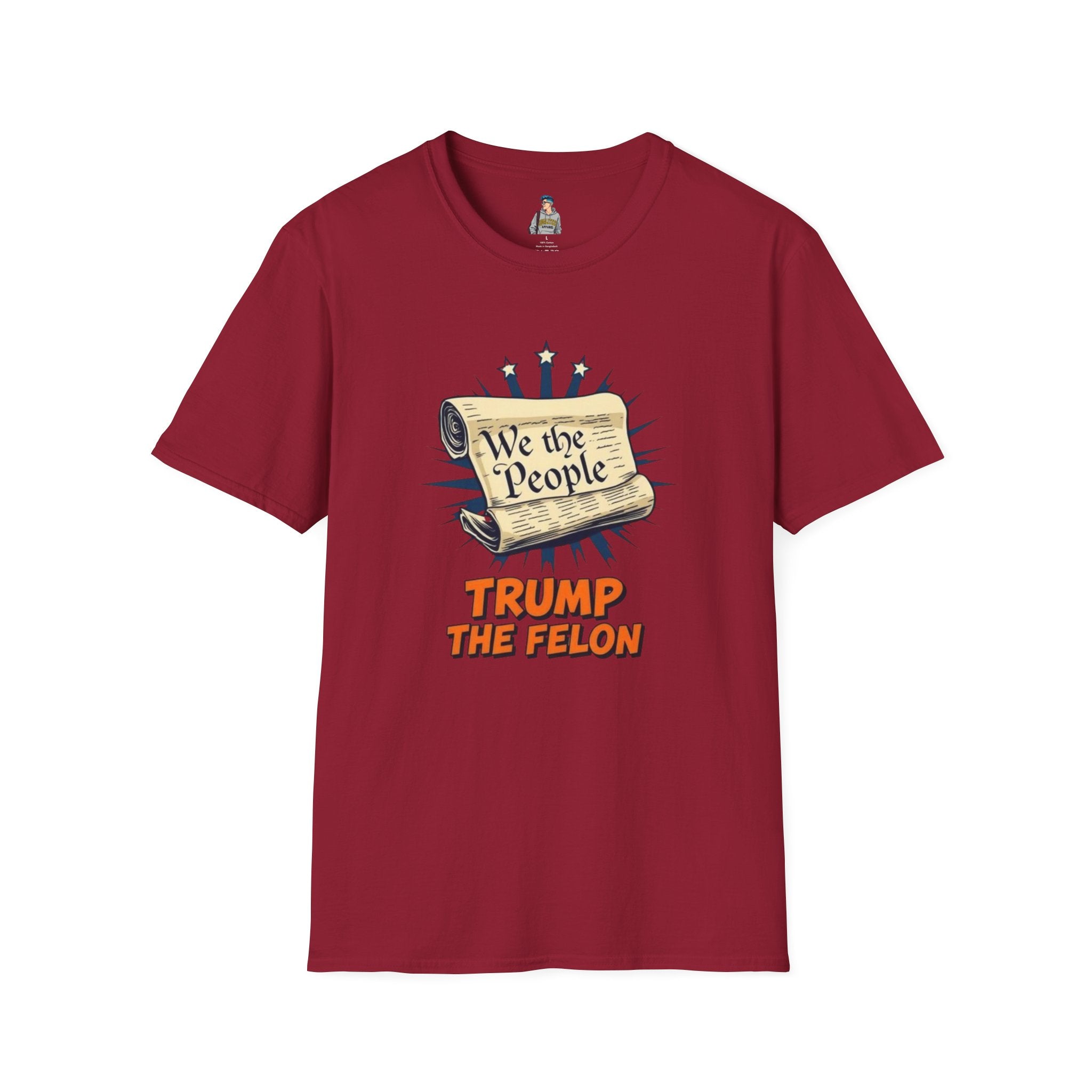 Unisex Softstyle T-Shirt - We the People Trump the Felon Tee