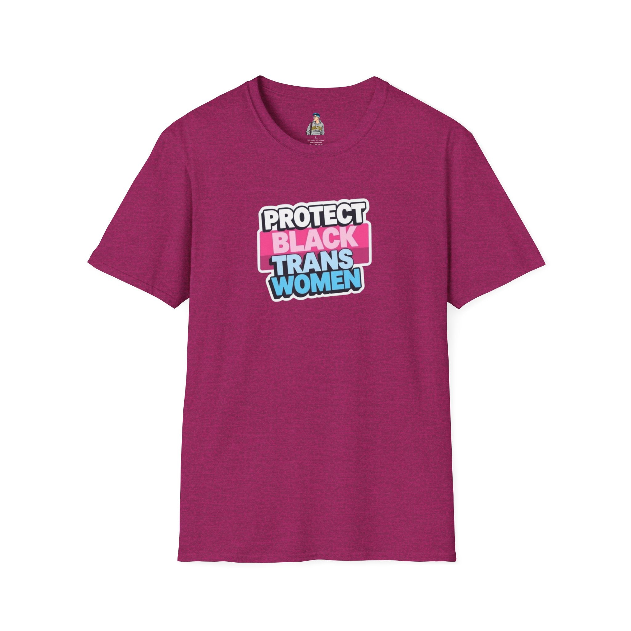 Protect Black Trans Women Unisex Softstyle T-Shirt
