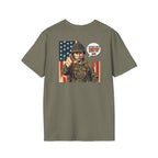 Patriotic Anti-Fascism T-Shirt - Voting for a Traitor Makes You One - Unisex Softstyle T-shirt
