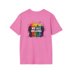 Nothing Makes You An Expert On Skin You Don't Live In' Statement Tee - Inclusive Rainbow Design