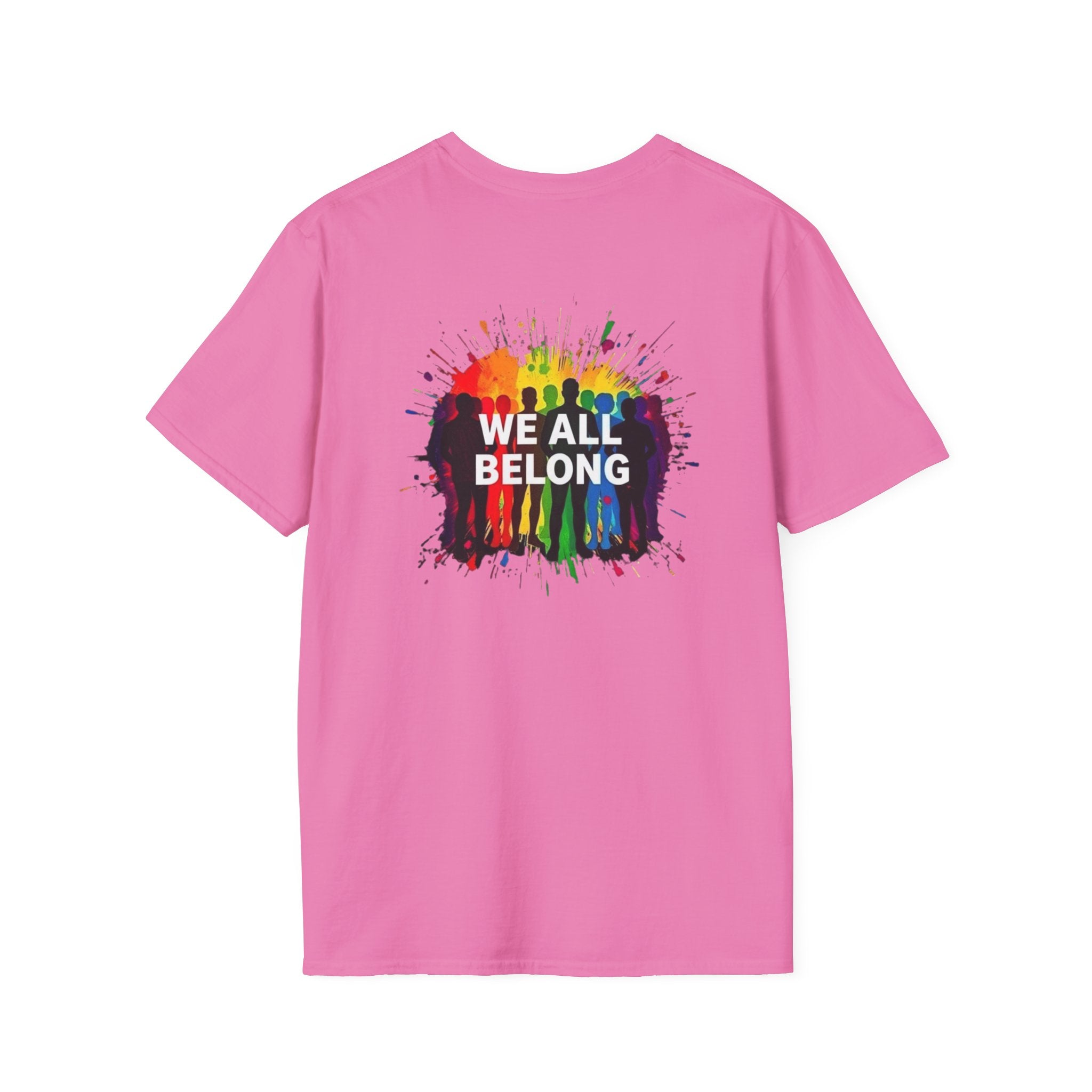 Nothing Makes You An Expert On Skin You Don't Live In' Statement Tee - Inclusive Rainbow Design