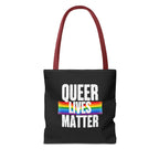 Queer Lives Matter Tote Bag