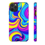 Psychedelic Swirl Tough Phone Case for iPhone