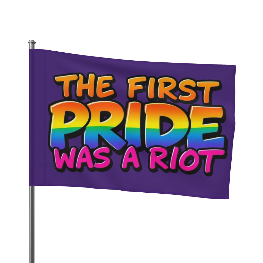 The First Pride Was a Riot - Pride Flag