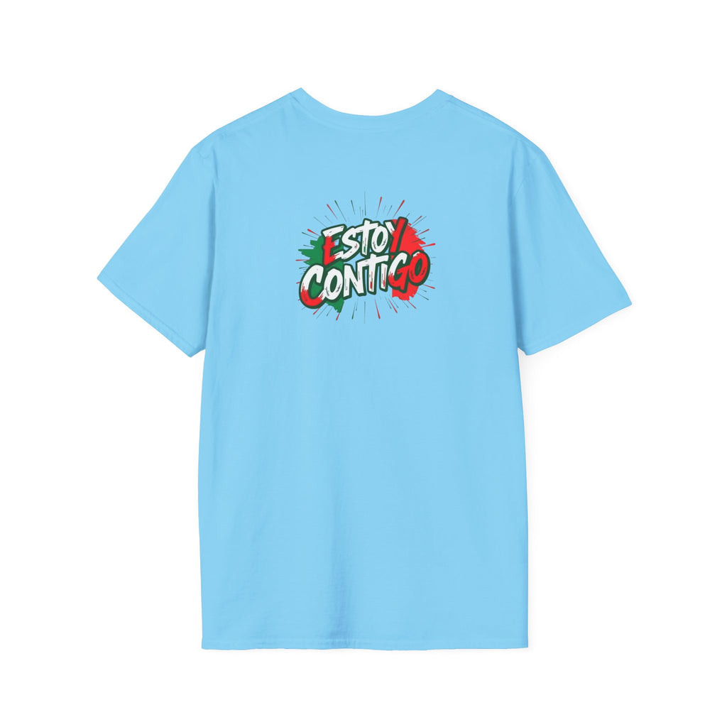 Unisex Softstyle T-Shirt - Mexicans Are Great Americans | Bilingual Pride Tee