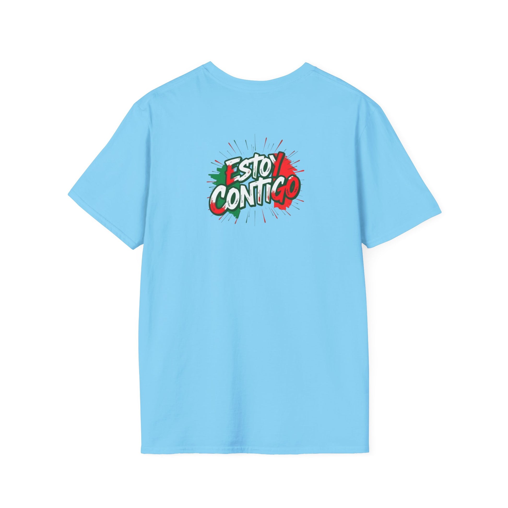 Unisex Softstyle T-Shirt - Mexicans Are Great Americans | Bilingual Pride Tee