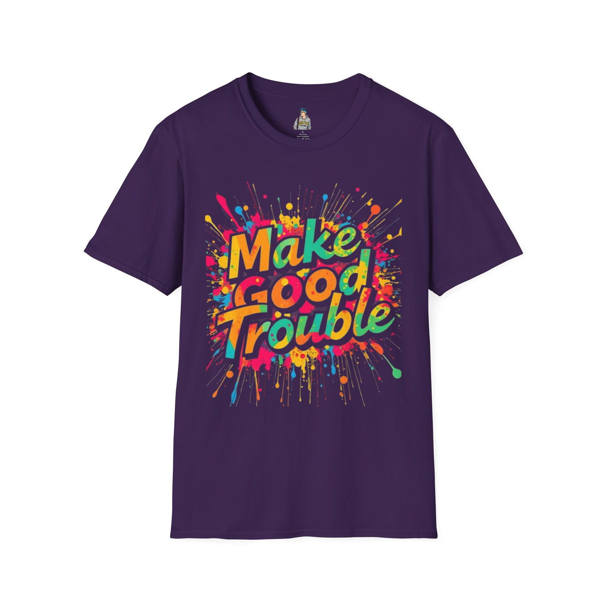 Color Splash, Make Good Trouble Tee