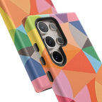 Colorful Geometric Tough Case for Android