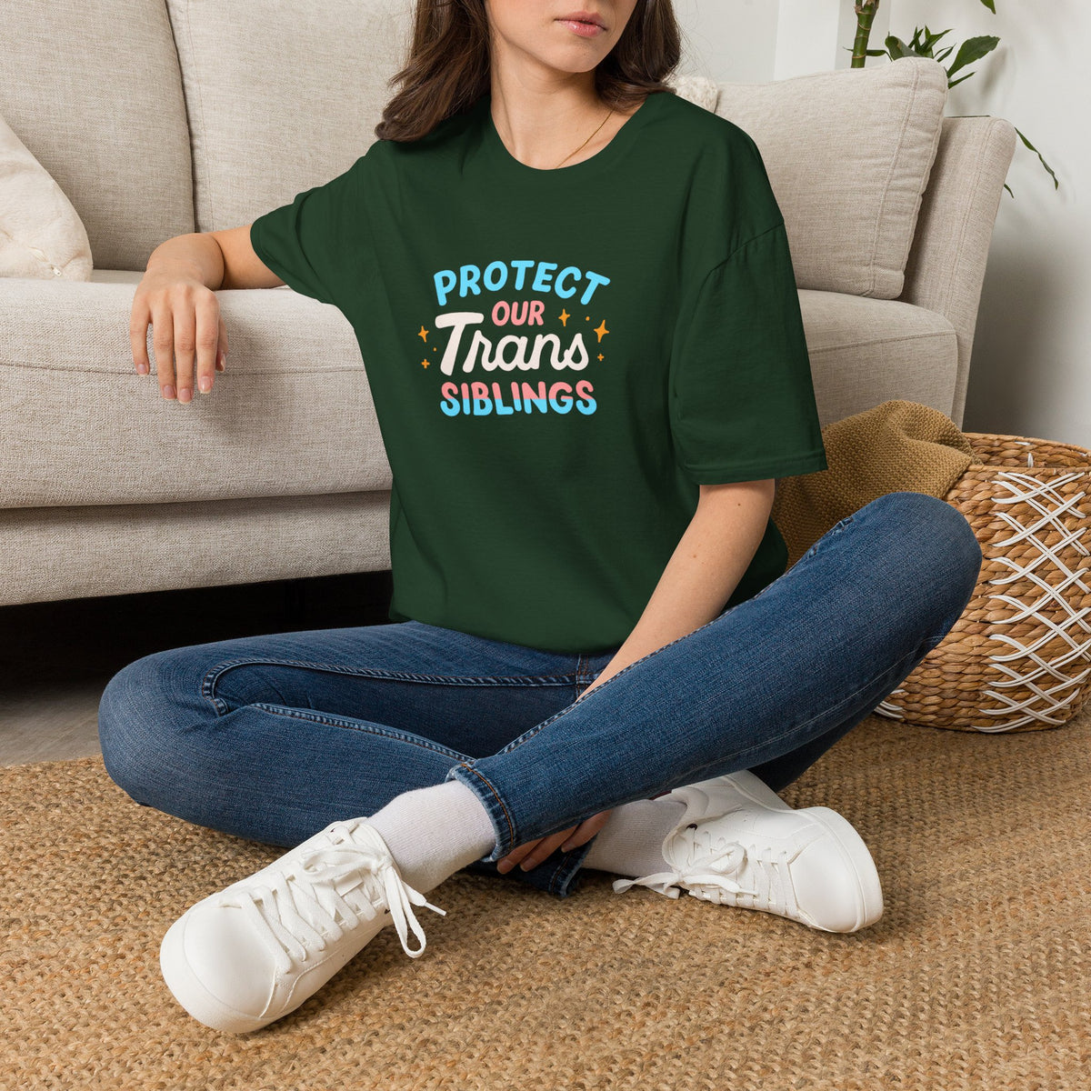 Protect Our Trans Siblings T-Shirt — Pride Ally Tee (The Pride Tree)