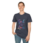 God Is Love T-Shirt — Colorful Tee