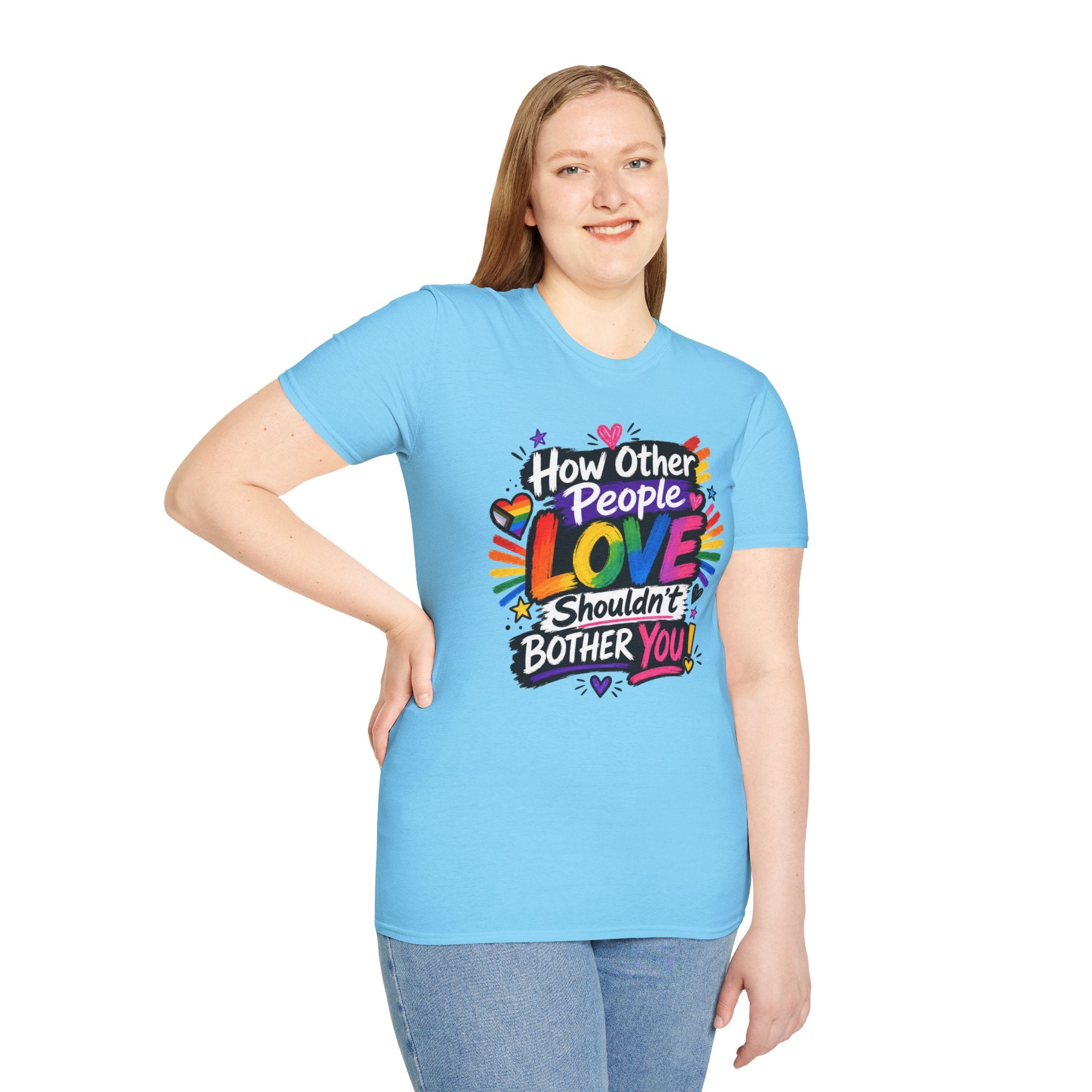 How Other People Love Rainbow T-Shirt — Inspirational LGBTQ+ Pride Tee