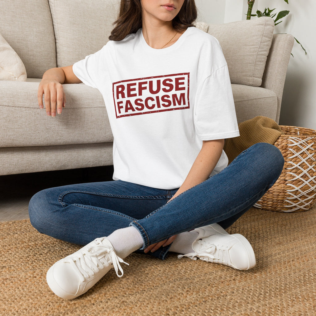 Refuse Fascism Political Activism T-Shirt
