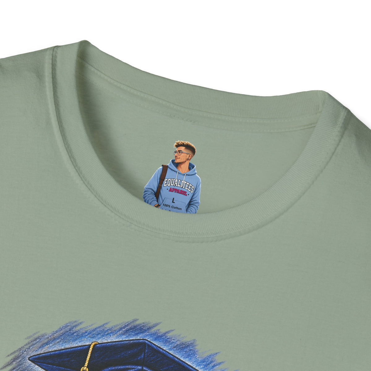 Portrait Front and Back - In Memory of Pierre Damas Bel T-Shirt