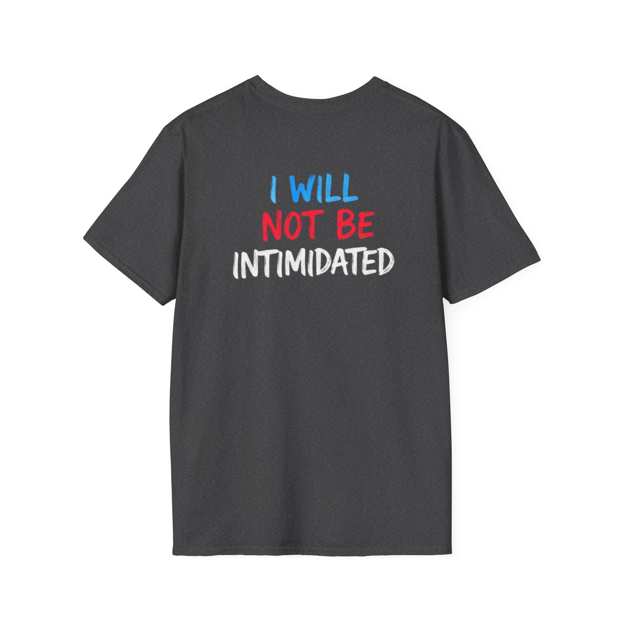 Ballots > Bullies T-Shirt — "I Will Not Be Intimidated" Voter Rights Tee