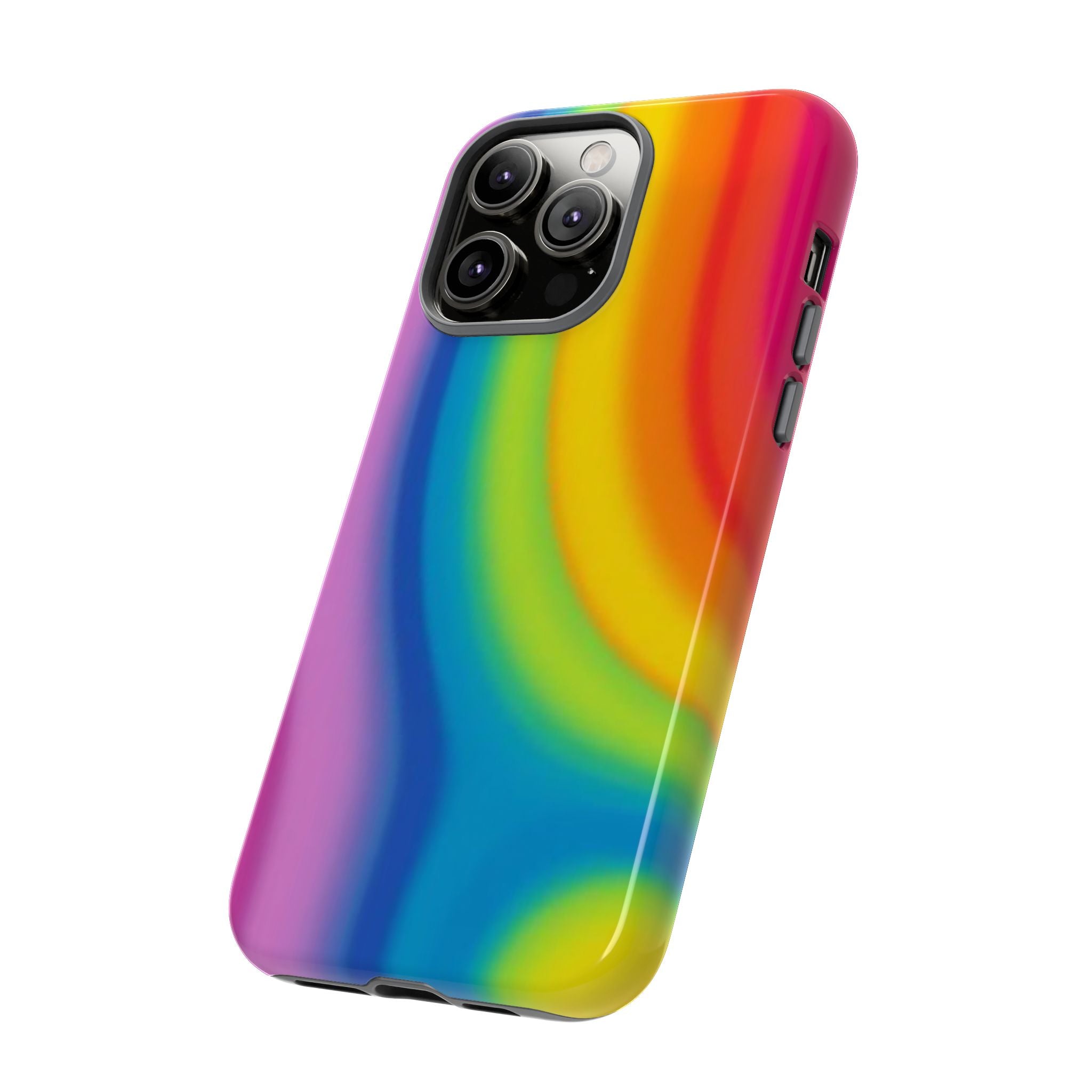 Rainbow Swirl Tough Phone Case for iPhone