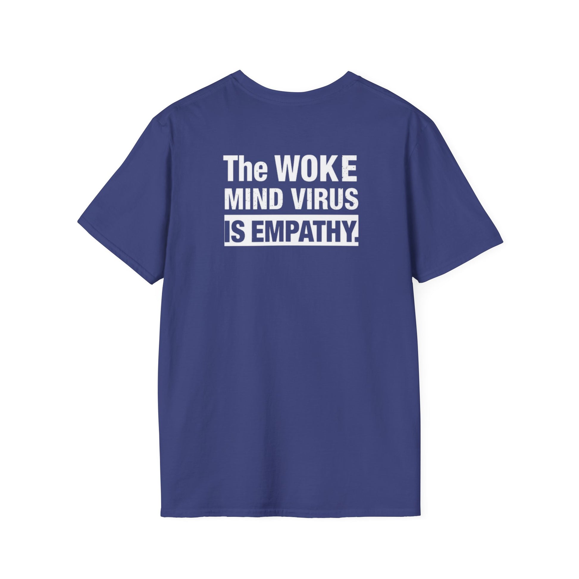 Woke is Empathy Unisex Softstyle T-Shirt - Bold Statement Tee for Everyday Activists