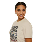 Queer History Is American — Graphic T-Shirt