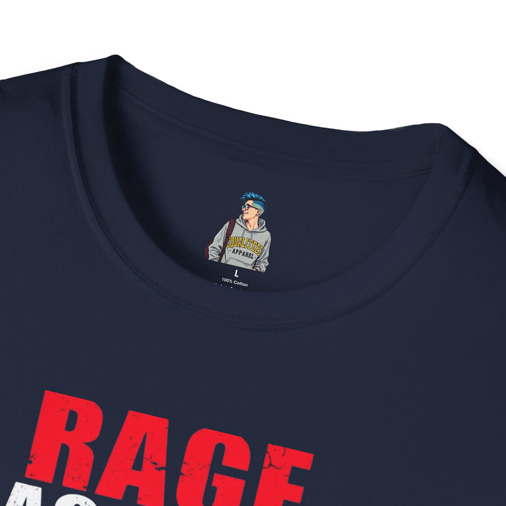 Unisex Softstyle T-Shirt - "Rage Against the BS" Graphic Tee