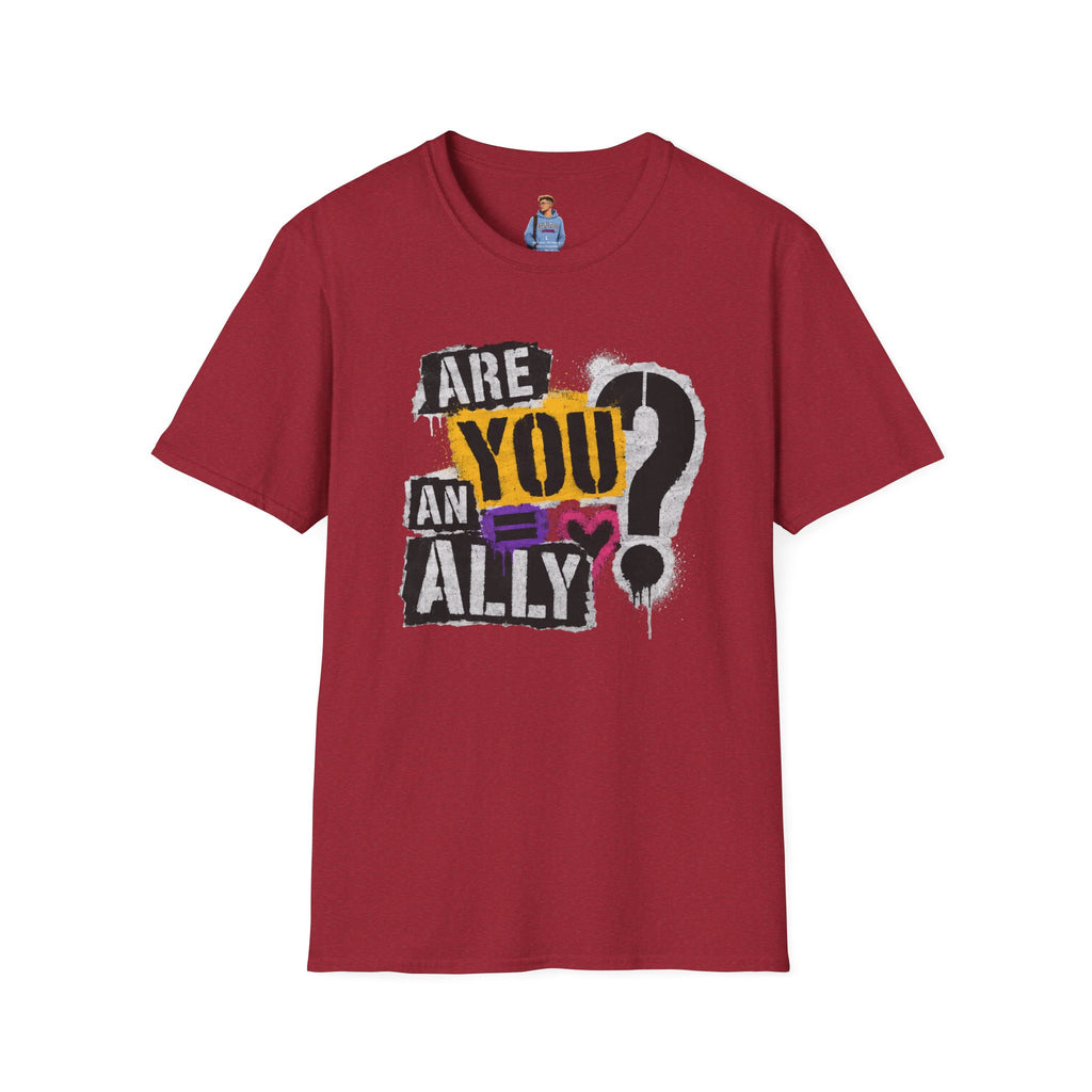 Are You An Ally? Graphic T‑Shirt — Pride & Allyship Tee