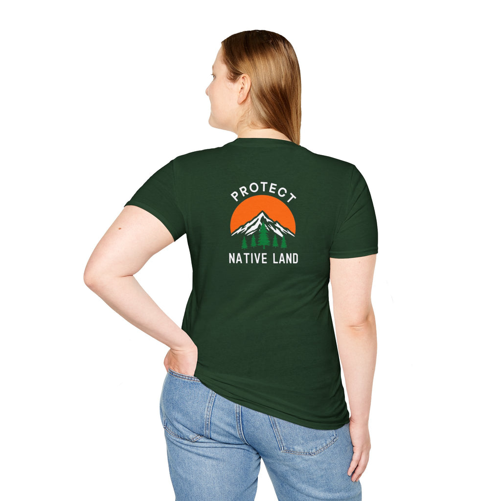 Protect Native Land Softstyle Unisex T-shirt