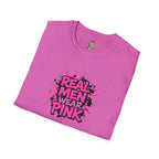 Real Men Wear Pink Unisex Softstyle T-Shirt