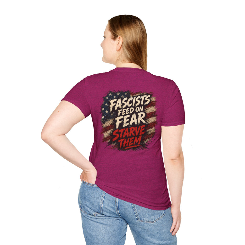 Patriots Don’t Stand For This T-Shirt — Statue of Liberty & Distressed Flag Graphic
