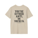ANTI or FA Antifascist T-shirt