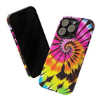 Tie-Dye Spiral Phone Case for iPhone