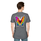 Rainbow Butterfly Cocoon Pride T-Shirt