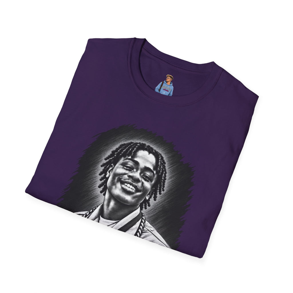 Smiling Portrait Front - In Memory of Pierre Damas Bel T-Shirt