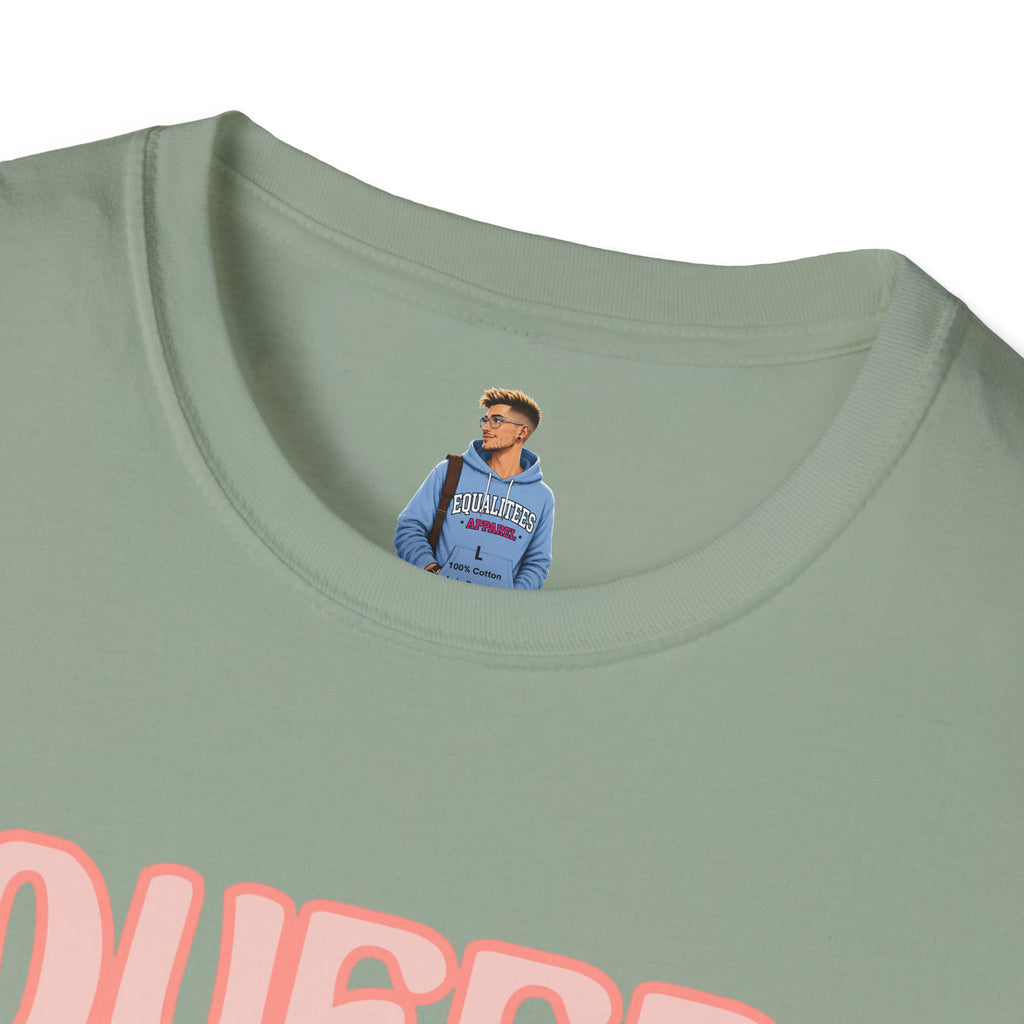Queer Rainbow Sparkle Pride Tree Las Vegas T-Shirt