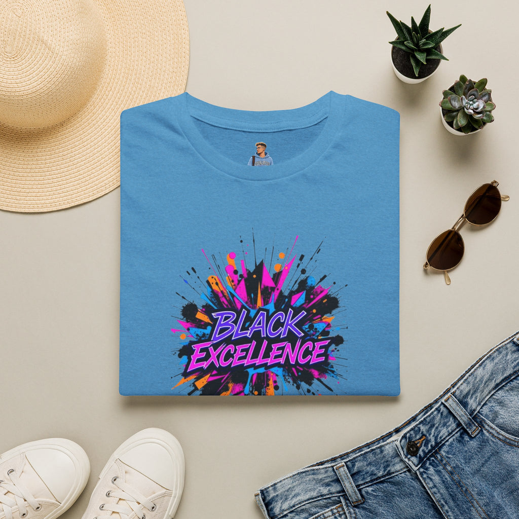 Unisex Softstyle T-Shirt - Black Excellence Graphic Tee