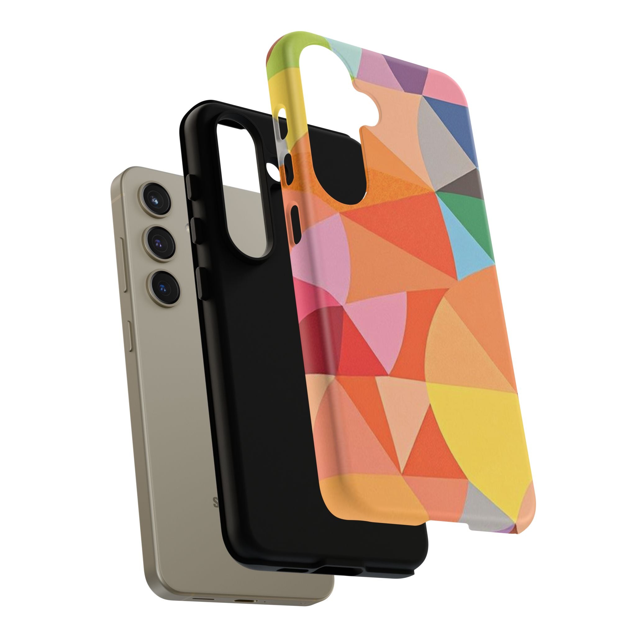 Colorful Geometric Tough Case for Android