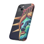 Statue of Liberty Neon Glowing Art Tough Case for Android & iPhone